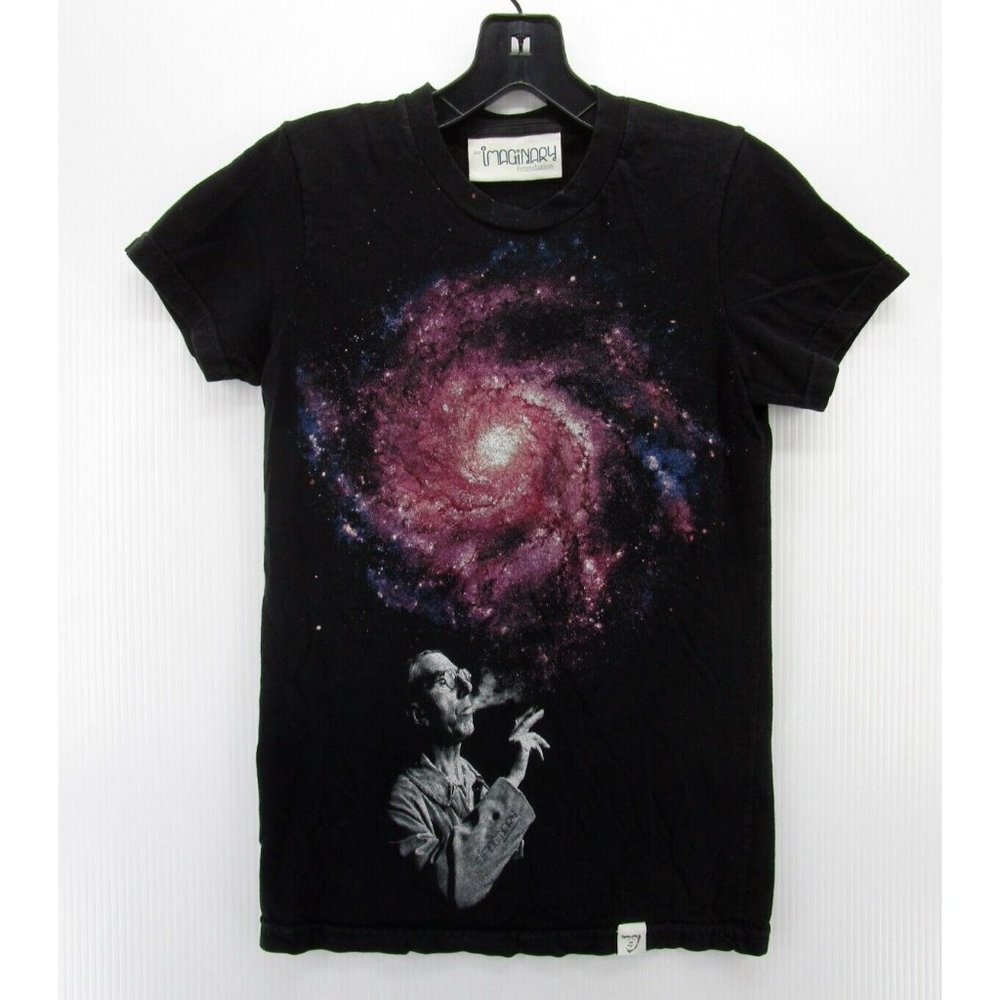 Imaginary Foundation Shirt Medium Carl Sagan Galaxy Space Pullover